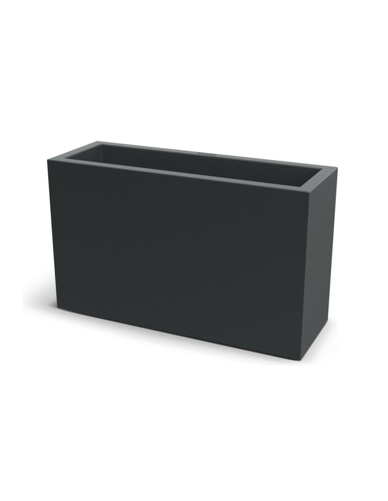 Pflanzkasten 93 × 34 × 60 cm matt, 58 L – Dunkelgrau | Töpferkönig