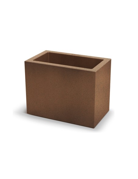 Pflanzkasten 58 × 34 × 45 cm matt, 26 L – Rost | Töpferkönig