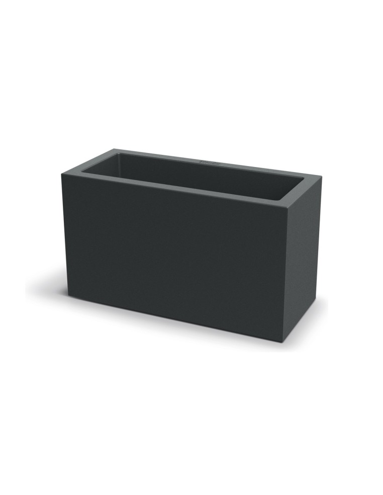 Pflanzkasten 78 × 34 × 45 cm matt, 38 L – Dunkelgrau | Töpferkönig