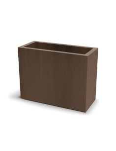 Pflanzkasten 78 × 34 × 60 cm matt, 45 L – Cortenstahl | Töpferkönig