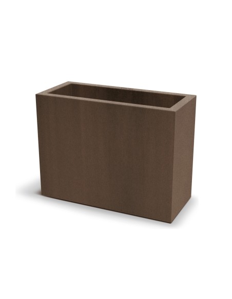 Pflanzkasten 78 × 34 × 60 cm matt, 45 L – Cortenstahl | Töpferkönig