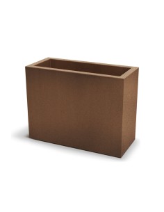Pflanzkasten 78 × 34 × 60 cm matt, 45 L – Rost | Töpferkönig