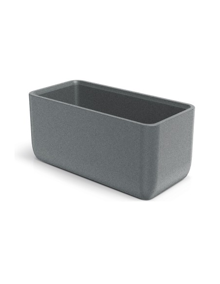 Pflanzkasten 80 × 38 × 37 cm Steinoptik, 57 L – Granit hell | Töpferkönig