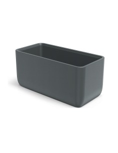 Pflanzkasten 80 × 38 × 37 cm Steinoptik, 57 L – Graphit | Töpferkönig