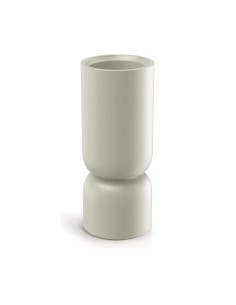 Pflanzsäule rund Ø25 × 61 cm Steinoptik, 6,5 L – Sand | Töpferkönig