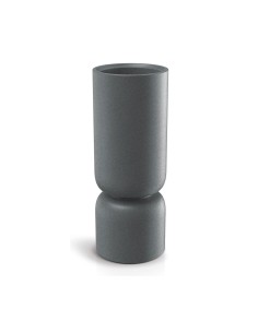 Pflanzsäule rund Ø30 × 76 cm Steinoptik, 10,5 L – Granit hell | Töpferkönig