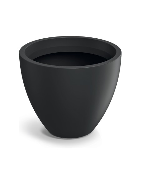 Blumentopf rund Ø47 × 40 cm matt, 44 L – Schwarz | Töpferkönig