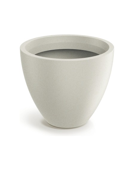 Blumentopf rund Ø58 × 50 cm matt, 86 L – Sand | Töpferkönig