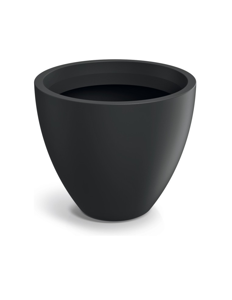Blumentopf rund Ø58 × 50 cm matt, 86 L – Schwarz | Töpferkönig
