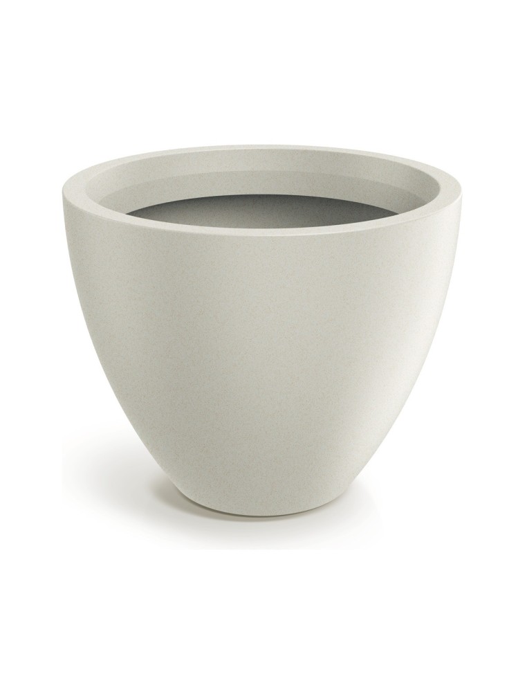 Pflanzkübel rund Ø78 × 64 cm matt, 102 L – Sand | Töpferkönig