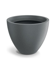 Pflanzkübel rund Ø78 × 64 cm matt, 102 L – Granit hell | Töpferkönig