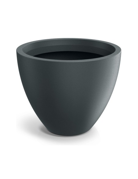 Pflanzkübel rund Ø78 × 64 cm matt, 102 L – Graphit | Töpferkönig