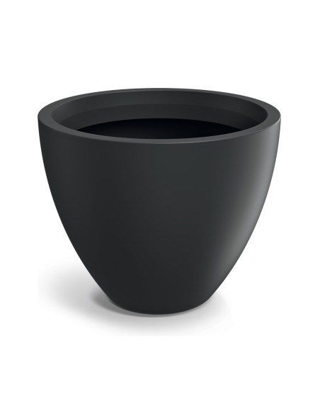 Pflanzkübel rund Ø78 × 64 cm matt, 102 L – Schwarz | Töpferkönig