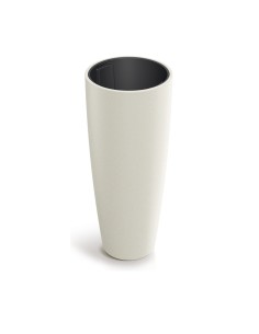 Pflanzsäule XXL rund Ø47 × 115 cm matt, 152 L – Sand | Töpferkönig