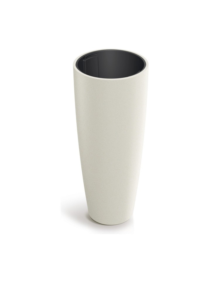 Pflanzsäule rund Ø47 × 115 cm matt, 152 L – Sand | Töpferkönig
