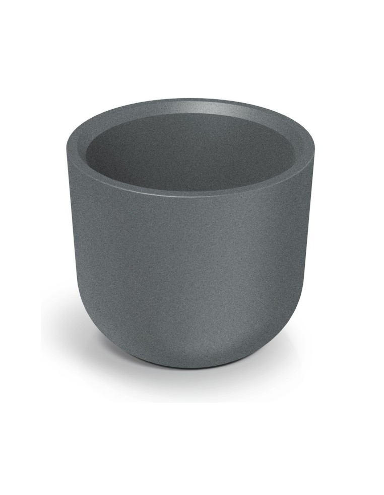 Pflanzkübel rund Ø60 × 55 cm Steinoptik, 64 L – Granit hell | Töpferkönig