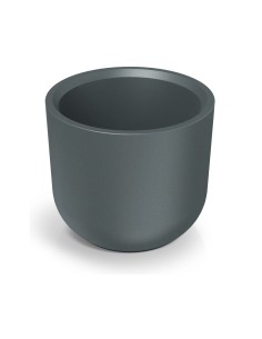 Pflanzkübel rund Ø60 × 55 cm Steinoptik, 64 L – Graphit | Töpferkönig