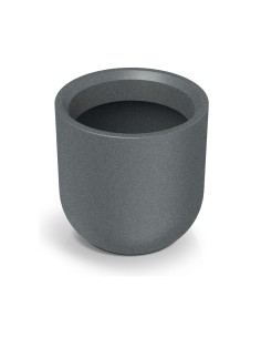 Blumentopf rund Ø40 × 40 cm Steinoptik, 37 L – Granit hell | Töpferkönig 2