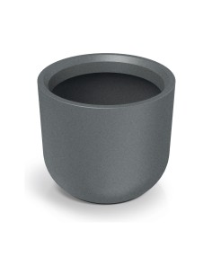Pflanzkübel rund Ø60 × 55 cm Steinoptik, 123 L – Granit hell | Töpferkönig