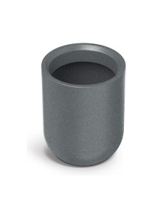 Blumenkübel rund Ø39 × 50 cm Steinoptik, 40 L – Granit hell | Töpferkönig