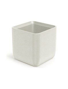 Blumentopf eckig 40 × 40 × 38 cm Steinoptik, 23 L – Sand | Töpferkönig