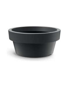 Pflanzschale rund Ø117 × 51 cm matt, 260 L – Schwarz | Töpferkönig