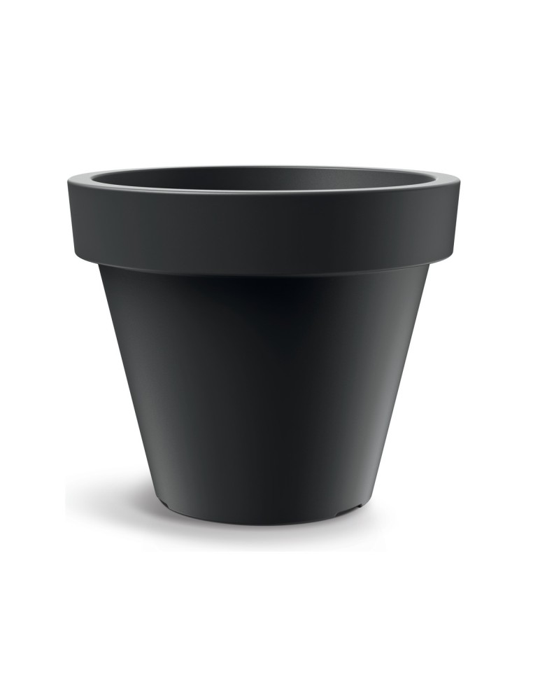 Pflanzkübel rund Ø78 × 65 cm matt, 130 L – Schwarz | Töpferkönig