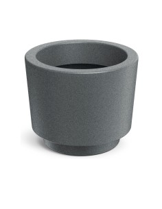 Blumentopf rund Ø30 × 24 cm matt, 11 L – Granit hell | Töpferkönig