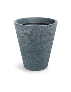 Pflanzkübel rund Ø80 × 90 cm Steinoptik, 111 L – Granit | Töpferkönig