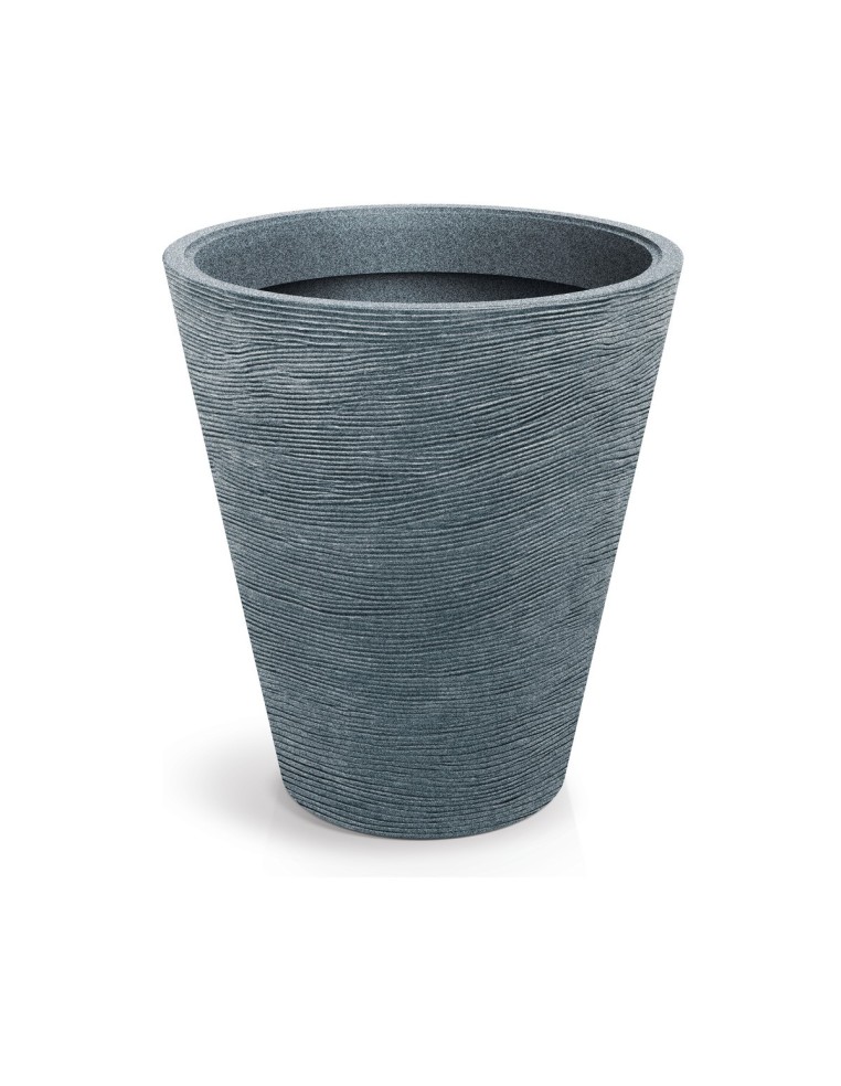 Pflanzkübel rund Ø80 × 90 cm Steinoptik, 111 L – Granit | Töpferkönig