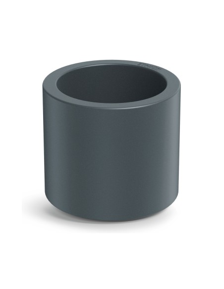 Blumentopf rund Ø29 × 26 cm matt, 8 L – Betongrau | Töpferkönig