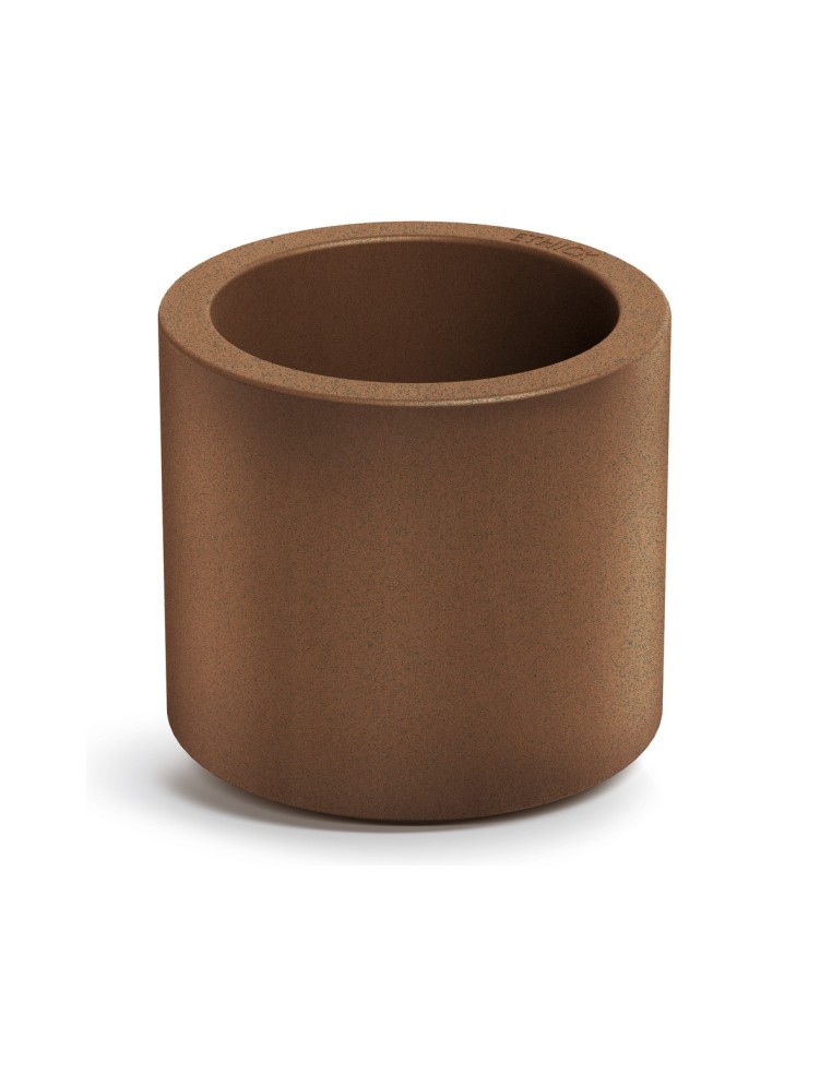 Blumentopf rund Ø29 × 26 cm matt, 8 L – Rost | Töpferkönig