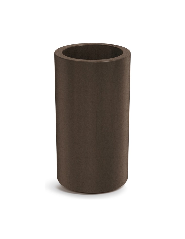 Pflanzsäule rund Ø29 × 53 cm matt, 8 L – Cortenstahl | Töpferkönig