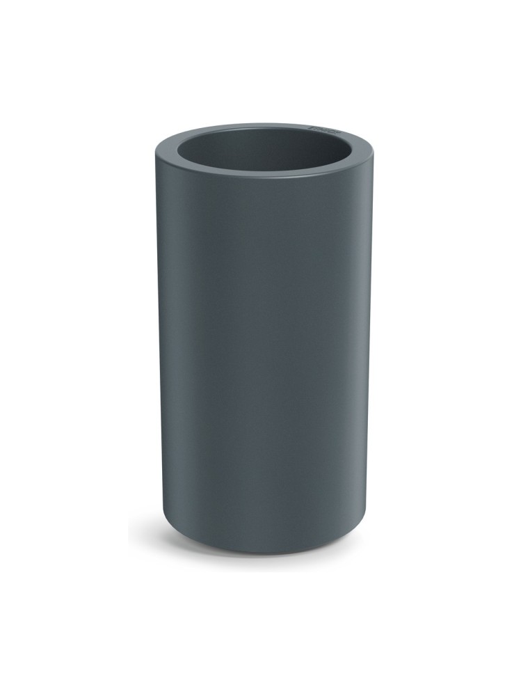 Pflanzsäule rund Ø29 × 53 cm matt, 8 L – Betongrau | Töpferkönig