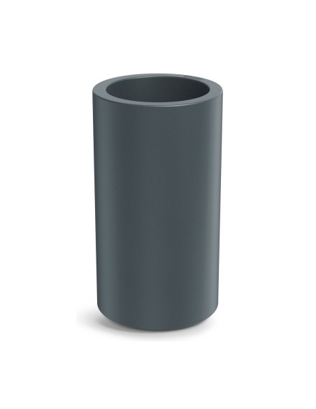 Pflanzsäule rund Ø29 × 53 cm matt, 8 L – Betongrau | Töpferkönig