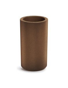 Pflanzsäule rund Ø29 × 53 cm matt, 8 L – Rost | Töpferkönig
