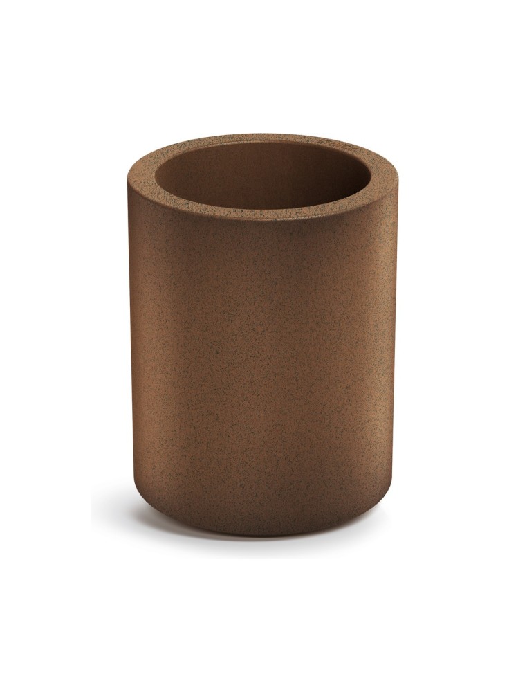 Blumenkübel rund Ø29 × 36 cm matt, 9 L – Rost | Töpferkönig