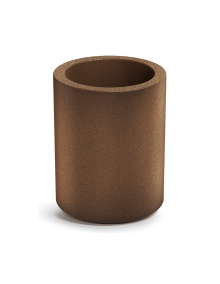 Blumenkübel rund Ø29 × 36 cm matt, 9 L – Rost | Töpferkönig