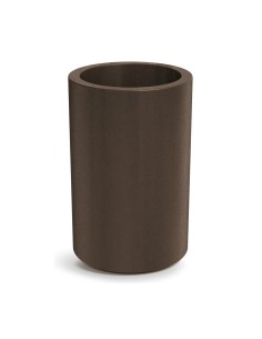 Blumenkübel rund Ø38 × 58 cm matt, 19 L – Cortenstahl | Töpferkönig