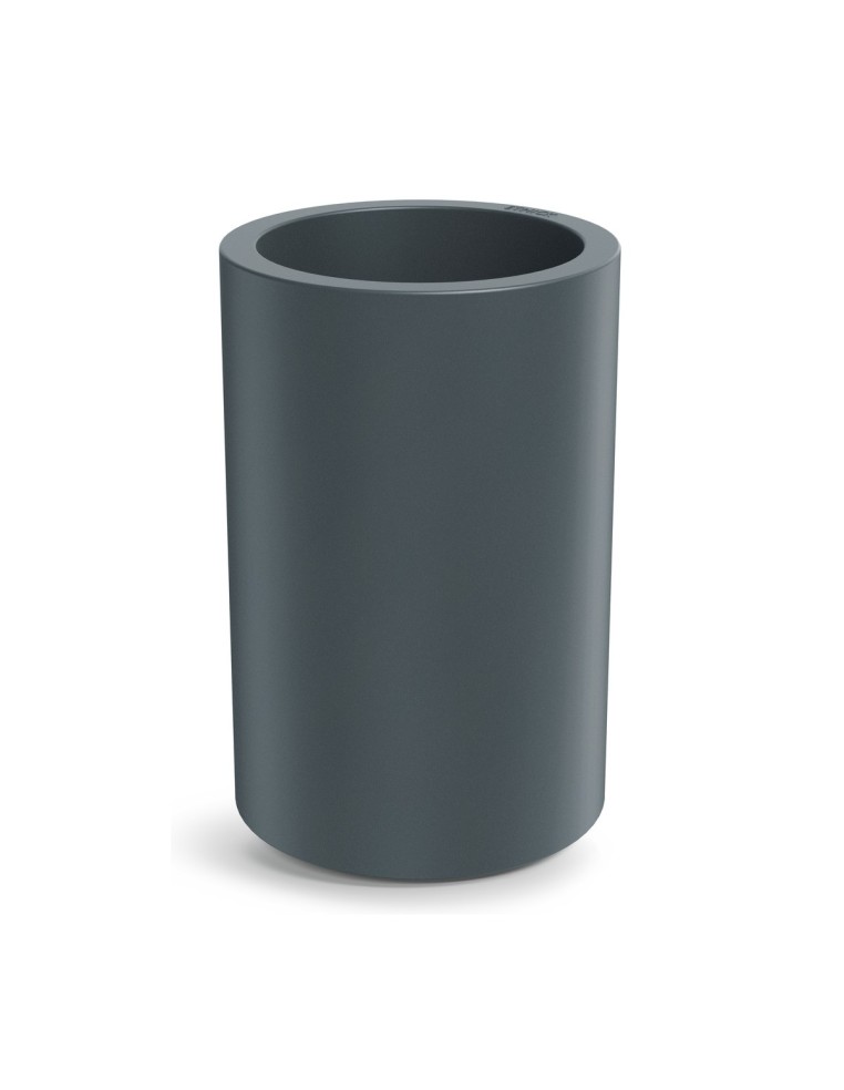 Blumenkübel rund Ø38 × 58 cm matt, 19 L – Betongrau | Töpferkönig