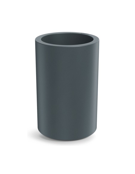 Blumenkübel rund Ø38 × 58 cm matt, 19 L – Betongrau | Töpferkönig