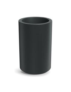 Blumenkübel rund Ø38 × 58 cm matt, 19 L – Dunkelgrau | Töpferkönig