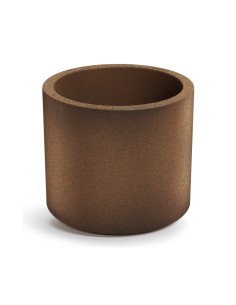 Blumentopf rund Ø47 × 40 cm matt, 40 L – Rost | Töpferkönig