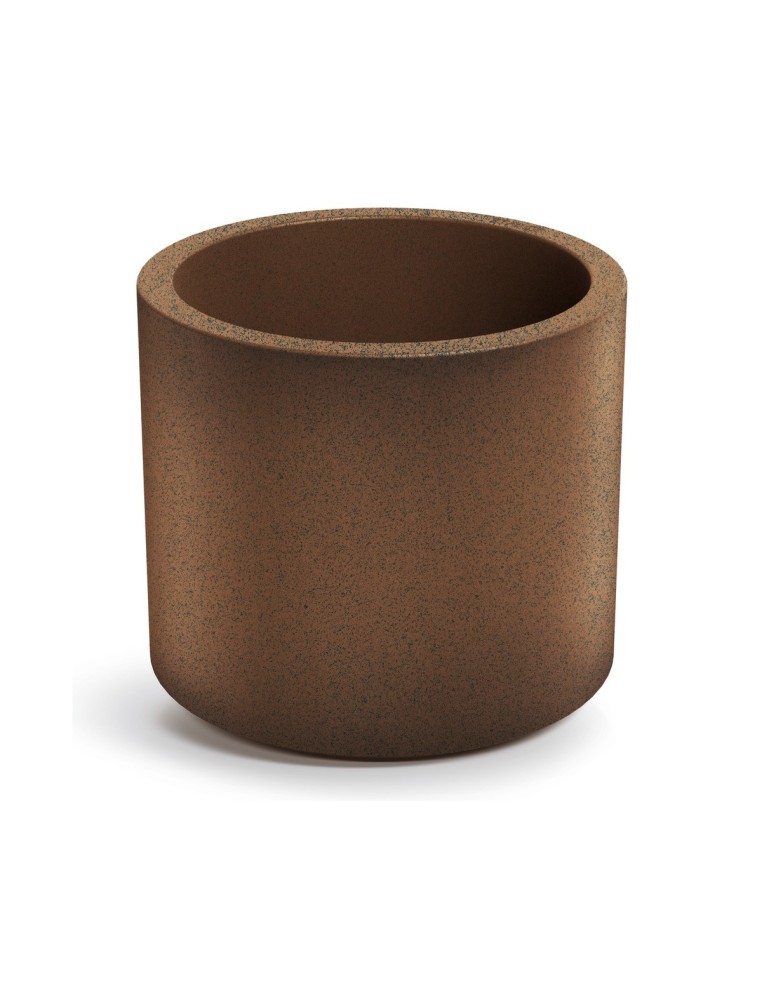 Blumentopf rund Ø47 × 40 cm matt, 40 L – Rost | Töpferkönig