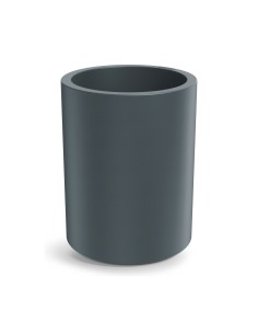 Pflanzkübel rund Ø47 × 60 cm matt, 37 L – Betongrau | Töpferkönig