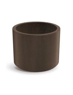 Blumentopf rund Ø58 × 45 cm matt, 71 L – Cortenstahl | Töpferkönig