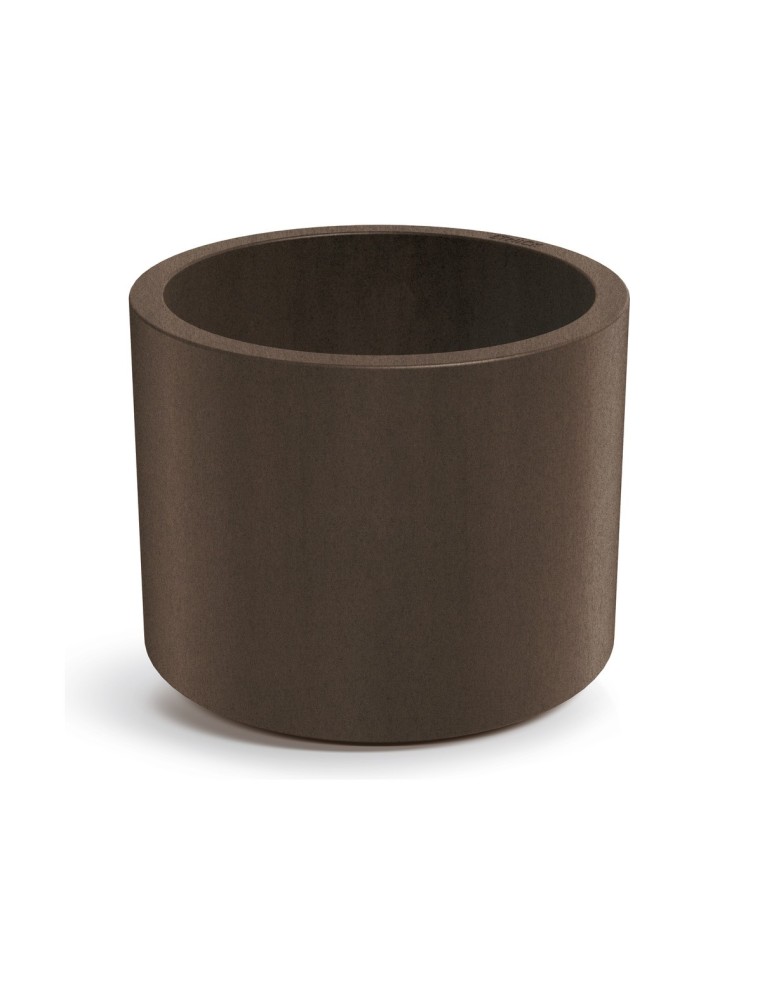 Blumentopf rund Ø58 × 45 cm matt, 71 L – Cortenstahl | Töpferkönig