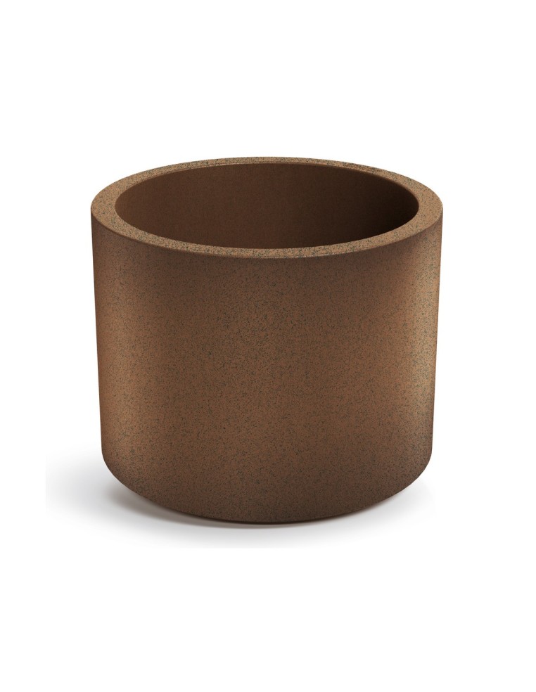 Blumentopf rund Ø58 × 45 cm matt, 71 L – Rost | Töpferkönig