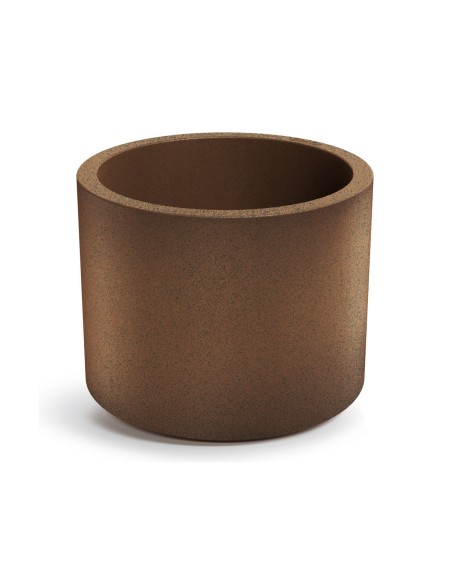 Blumentopf rund Ø58 × 45 cm matt, 71 L – Rost | Töpferkönig