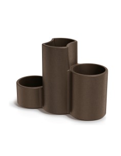 Pflanzgefäß Trio 80 × 30 × 56 cm matt, 21 L – Cortenstahl | Töpferkönig